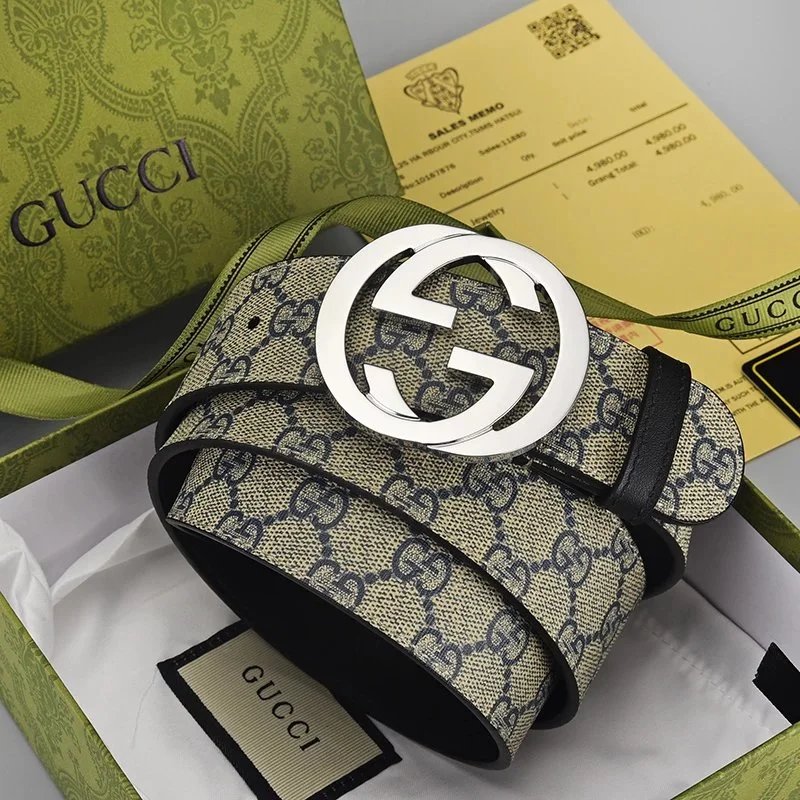 Gucci Belts 1-CL-001 GG monogram belt image 4