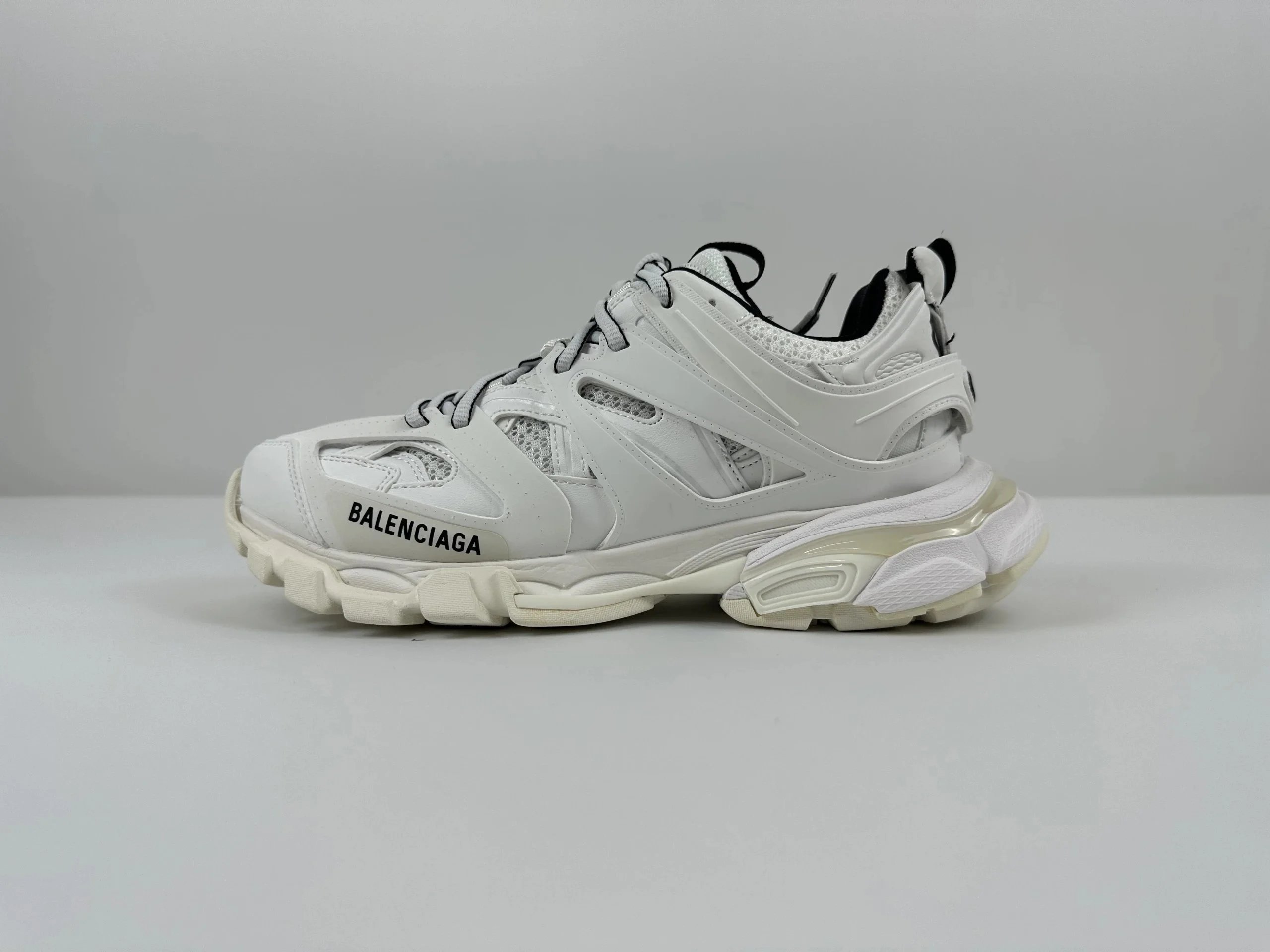 Balenciaga Track 2 Grey Black Mesh Sneakers