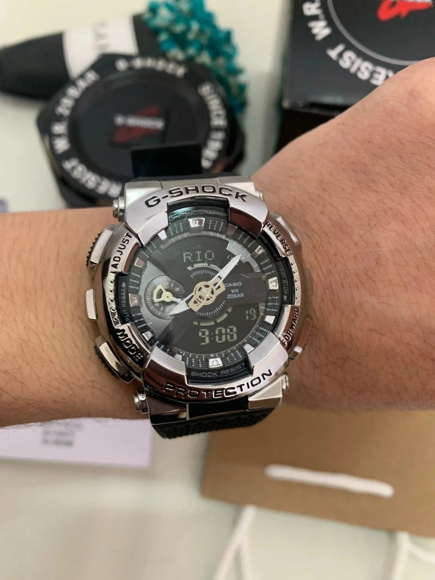 Casio Casio G-Shock RIO Analog-Digital Watch Black