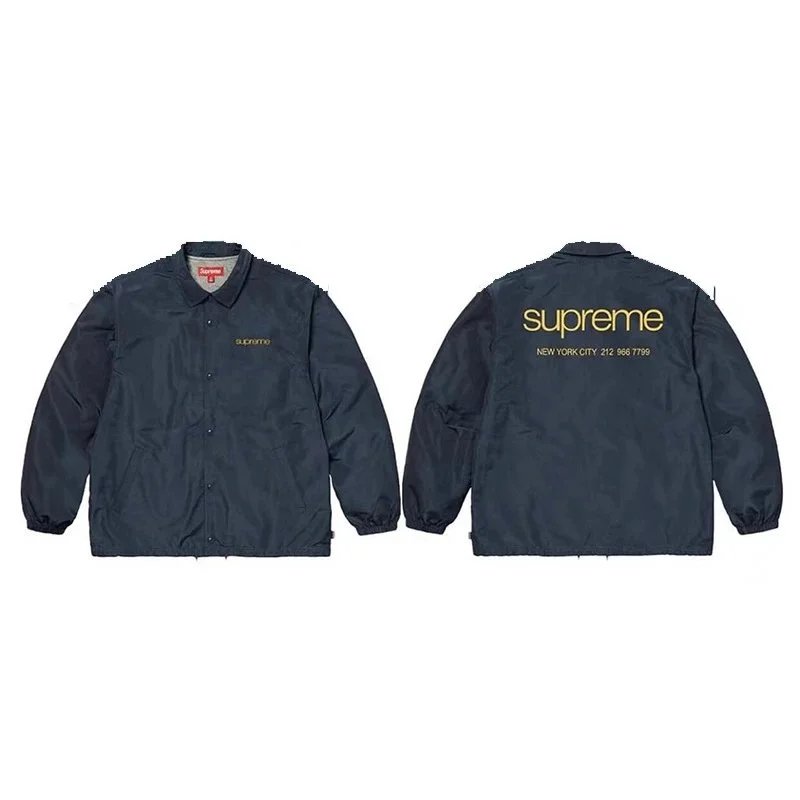 D424教练夹克 藏青色