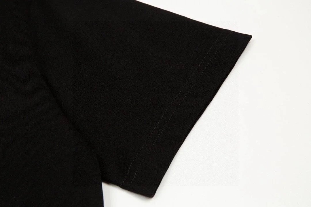 Louis Vuitton Graphic Print Black White T-Shirt