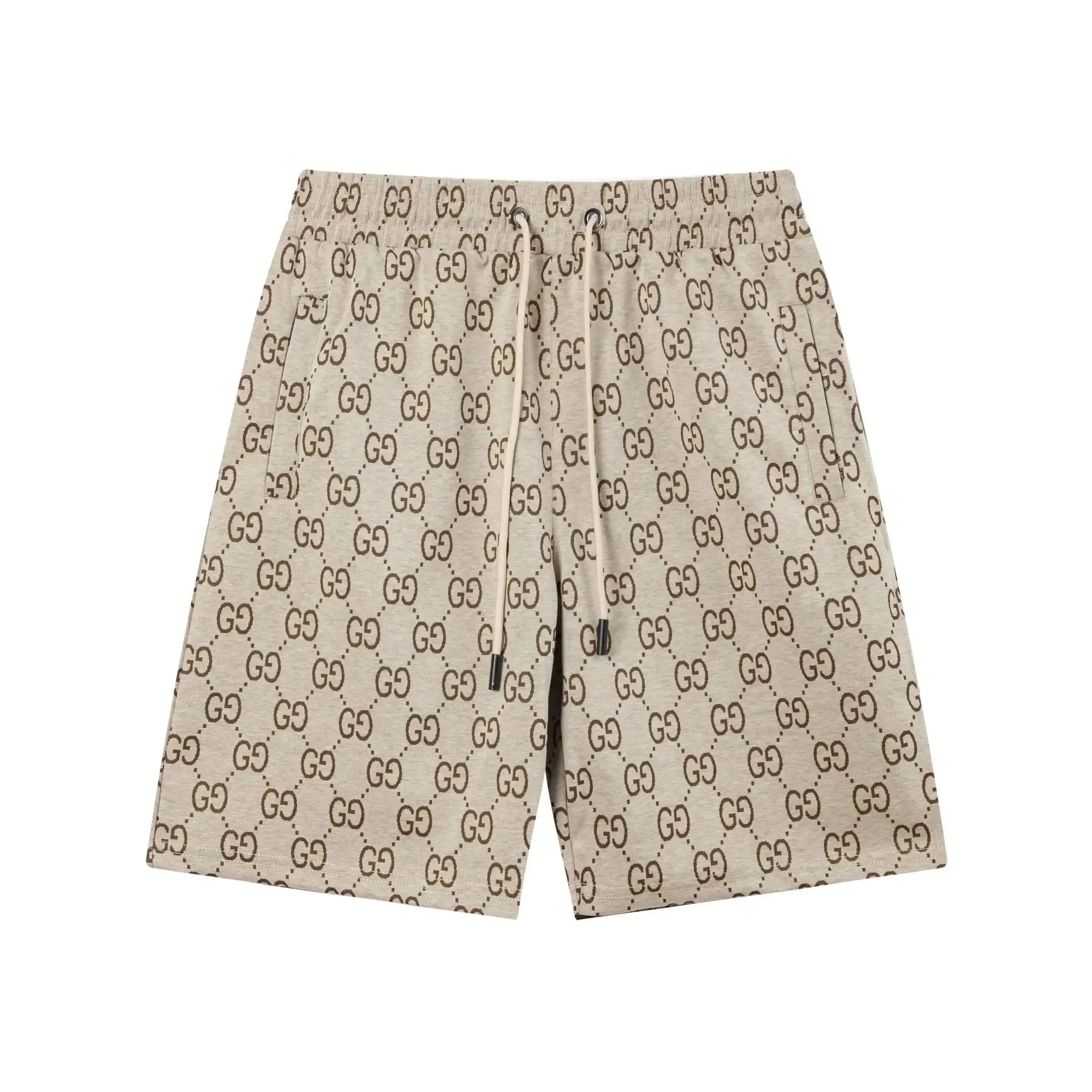 Gucci Shorts White Black Beige Navy Sporty休闲