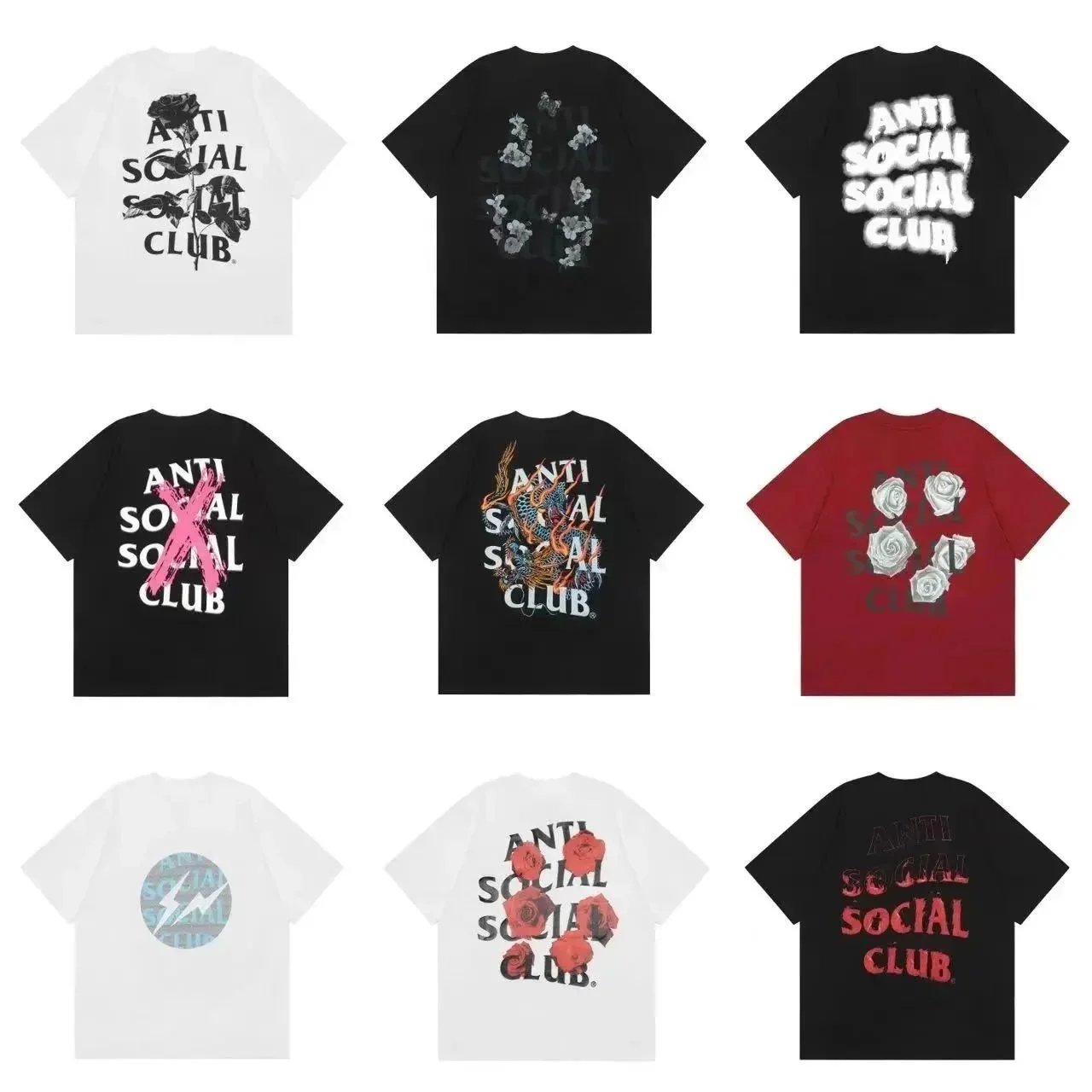 Anti Social Social Club Graphic T-Shirts [32 styles]