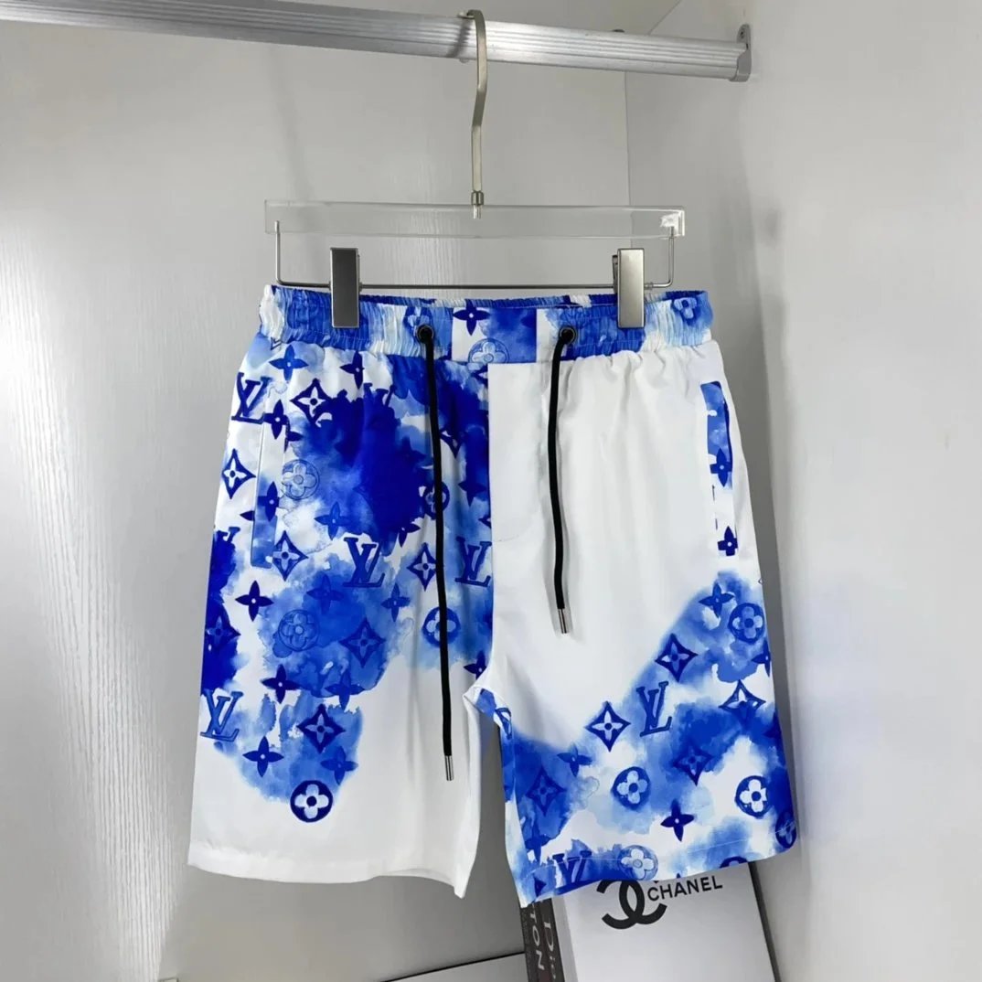Louis Vuitton Shorts Elastic-waist drawstring logo-print — 1001011CPZC