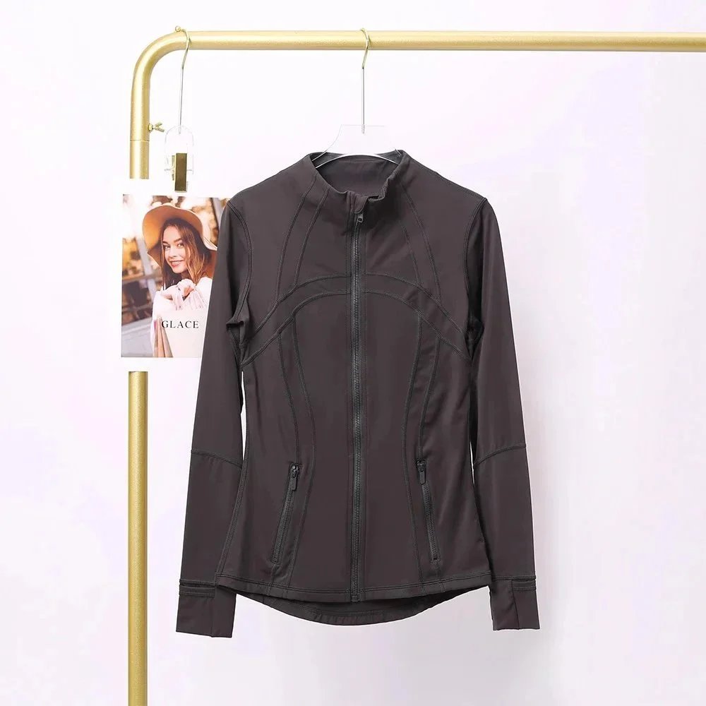 GLACE GLACE Stone Grey Fitted Jacket Grey