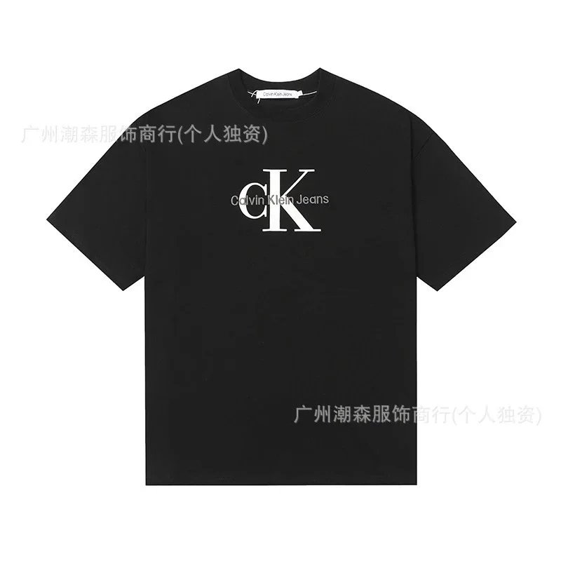 Calvin Klein Calvin Klein Jeans CK Logo Oversized T-Shirt, Black Black