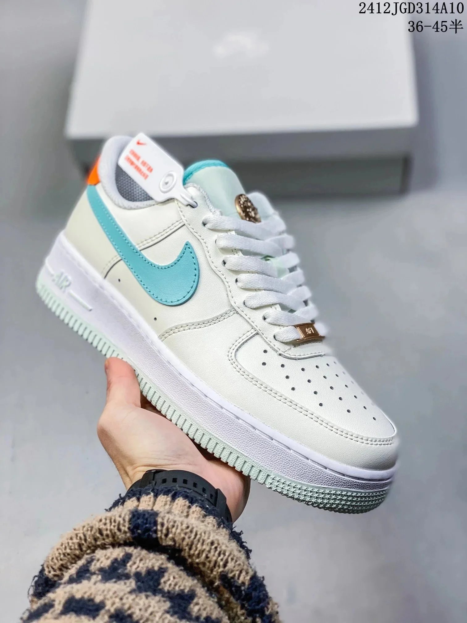 Nike Air Force 1 White Classic Low Top Sneakers