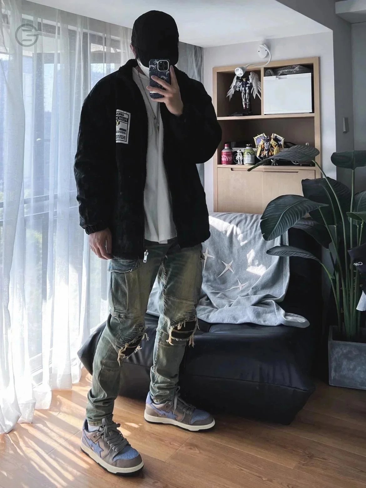 A Bathing Ape Bape Sta Low 'Desert Camo' Sneakers - 6