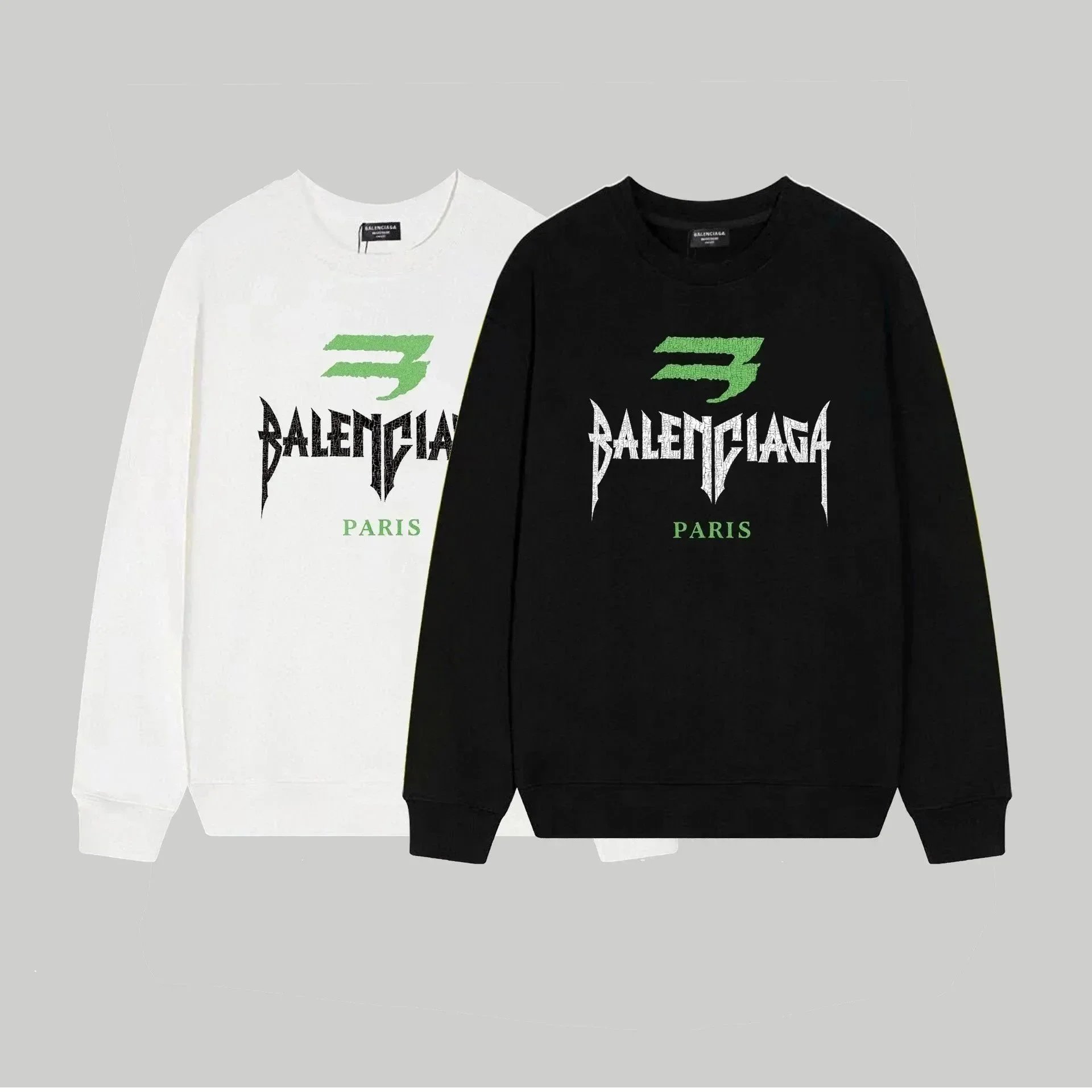 Balenciaga Distressed Logo Sweatshirt [2 styles]