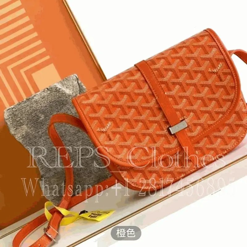 Goyard Saint Louis PM Saddle Bag Light Blue Crossbody Bag product detail 2 in Litbuy spreadsheet finds