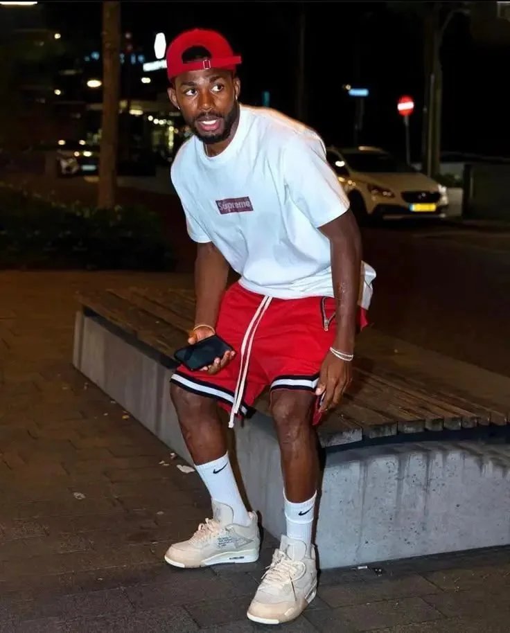 Chicago Bulls Green Red Mesh Basketball Shorts