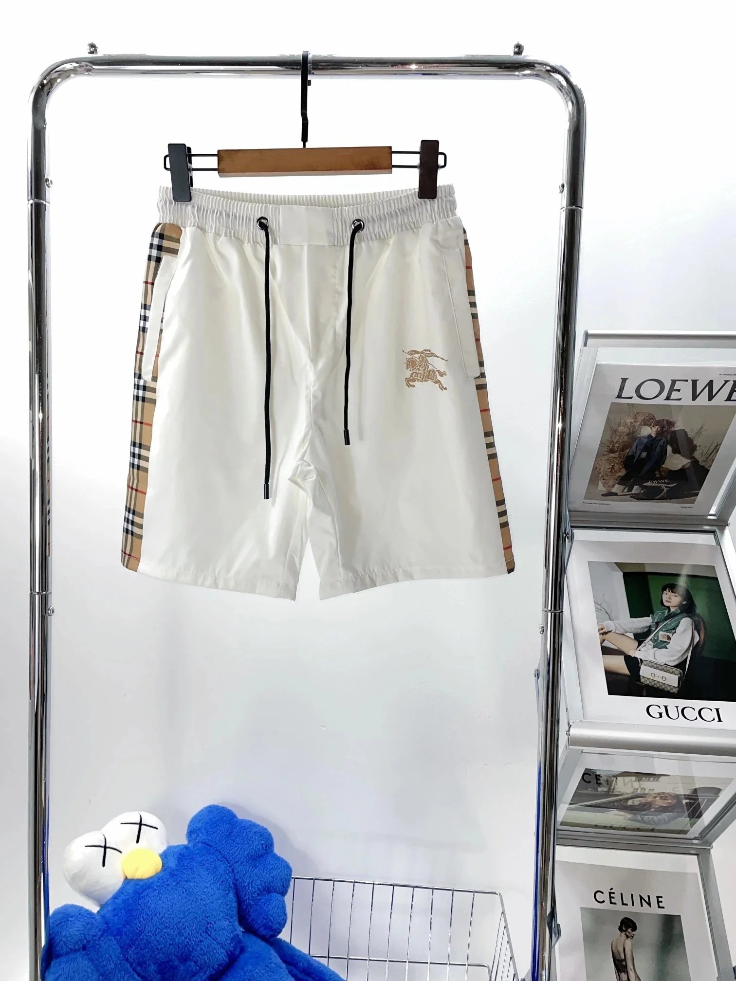 Louis Vuitton Shorts Elastic-waist drawstring logo-print — 1005002CPZC