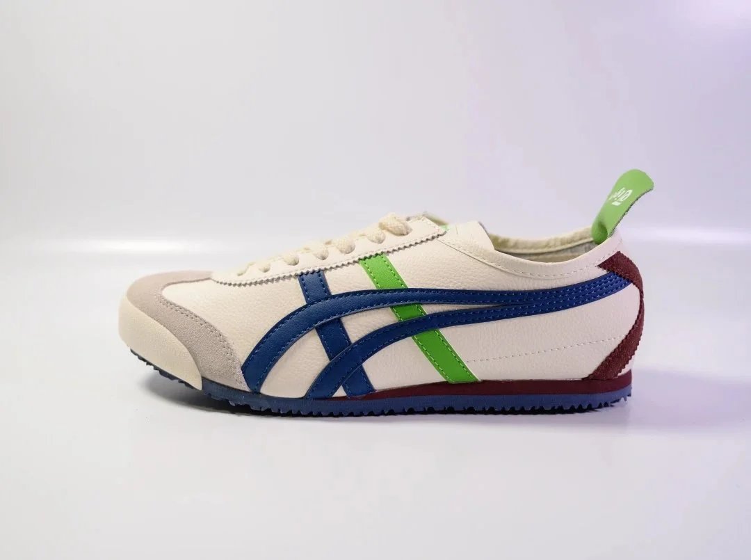 Onitsuka Tiger Onitsuka Tiger Mexico 66 Sneakers Cream/Blue/Green White
