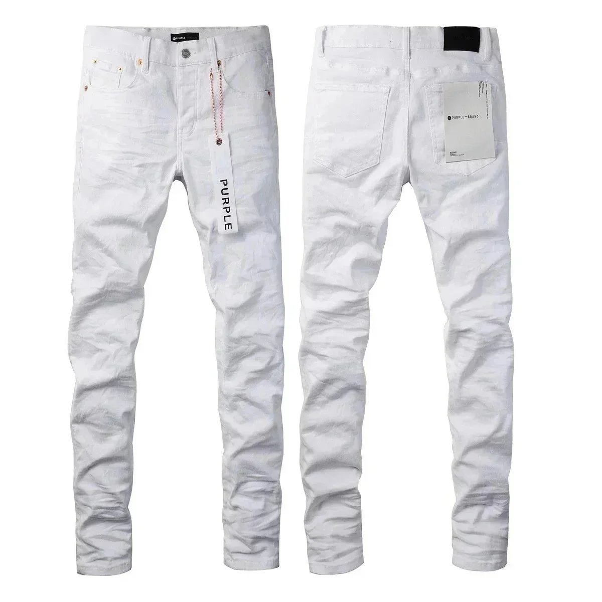 Purple Brand Purple Brand Slim Fit White Jeans White