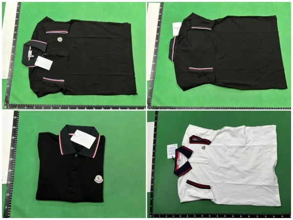 Moncler Classic Red Polo with Logo Embroidery - 3