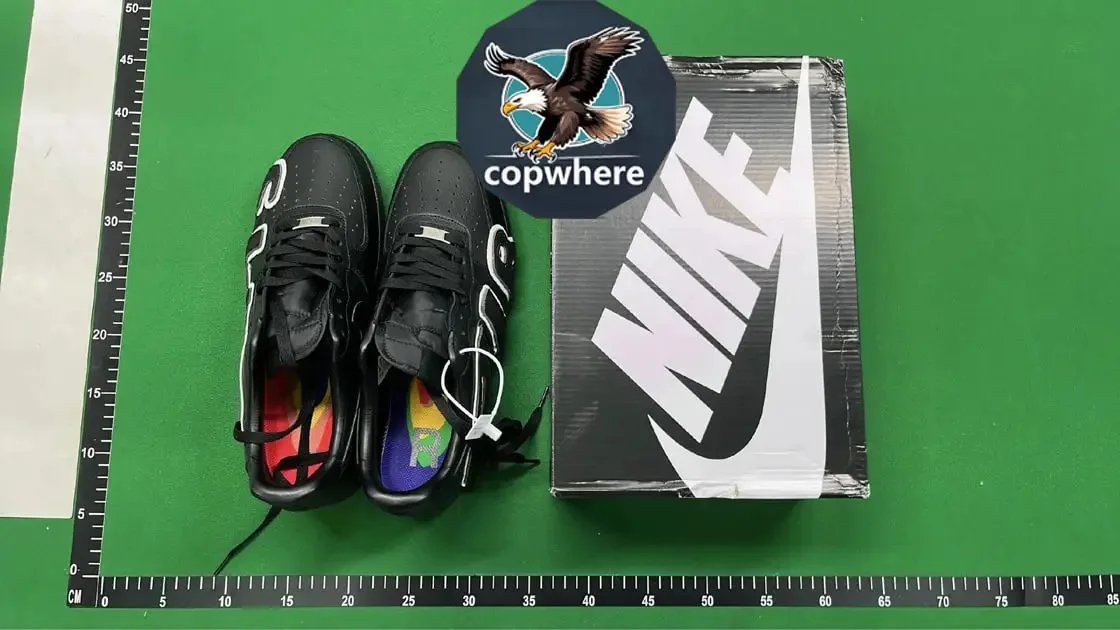 Nike Air Force 1 Low CPFM Black product photo 3