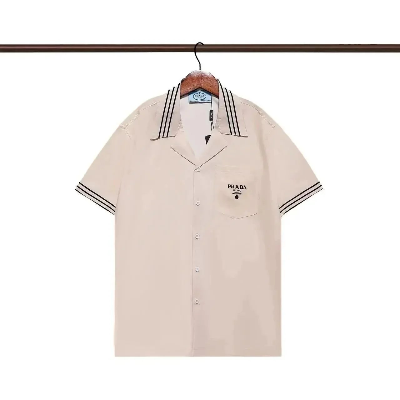 AMIRI Shirts Short-Sleeve Gradient Logo Print Shirt — 24