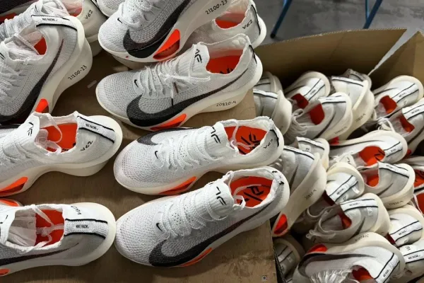 Nike AlphaFly 2 White/Blue/Orange Running Shoes - 11