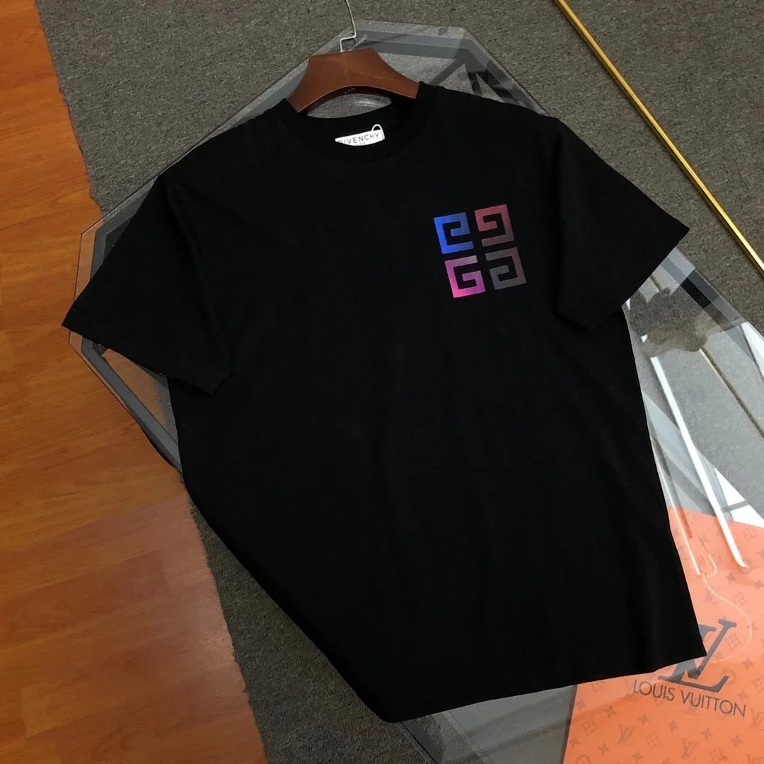 Givenchy Logo Print Black White Gray Crewneck Sweatshirt