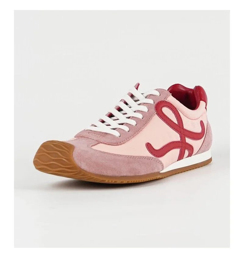 Loewe Puzzle Runner White and Gray Sneakers - 9