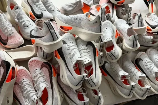 Nike AlphaFly 2 White/Blue/Orange Running Shoes - 3