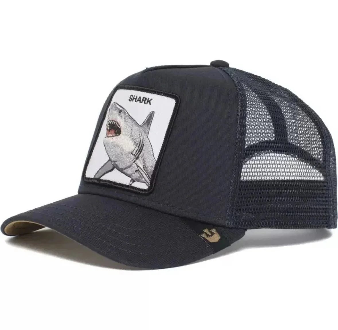 Goorin Bros Shark Patch Trucker Cap Navy - 1