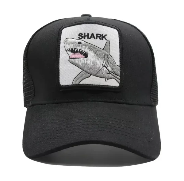 Goorin Bros Shark Patch Trucker Cap Black - 1