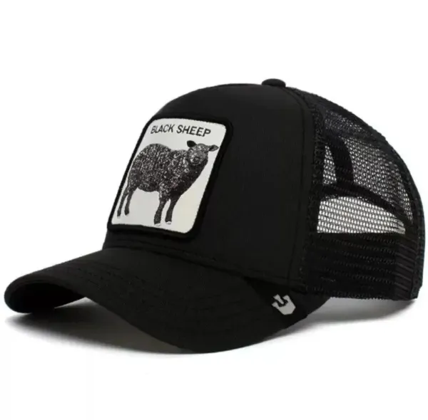 Goorin Bros Black Sheep Trucker Cap Black - 1