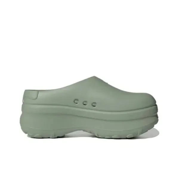 Balenciaga Triple S Clog Sage Green Casual Shoes - 1