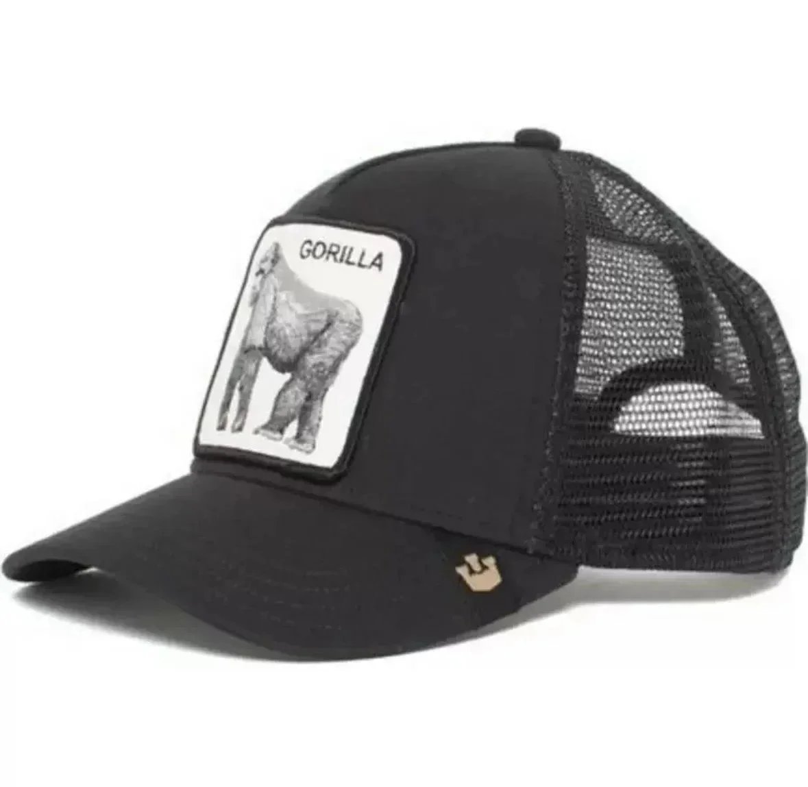 Gorilla Wear Gorilla Patch Trucker Cap Black - 1
