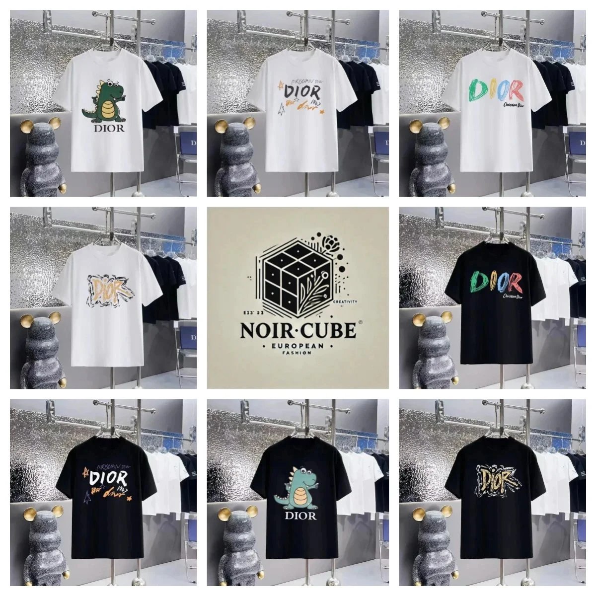 Dior Dinosaur & Graffiti T-Shi