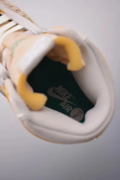 Nike x Off-White Air Jordan 1 Mid 'University Blue' Sneakers - 10