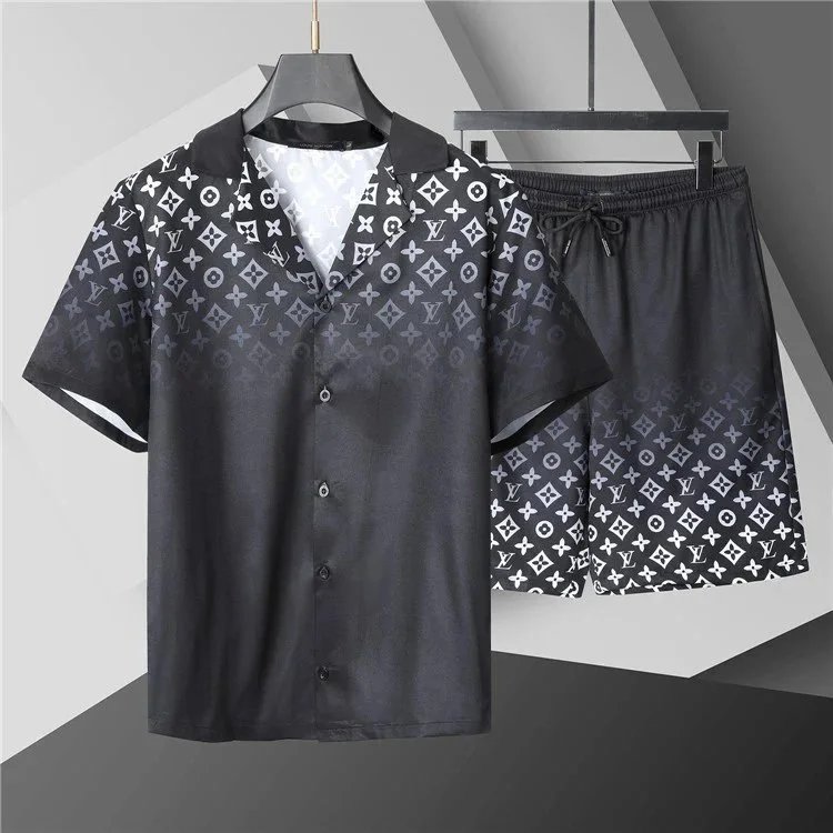 Burberry Check Print Short-Sleeve Shirt and Shorts Set Beige Multicolor - 5