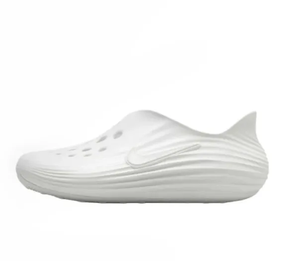 Nike ISPA Link White Slip-On Sandals - 1