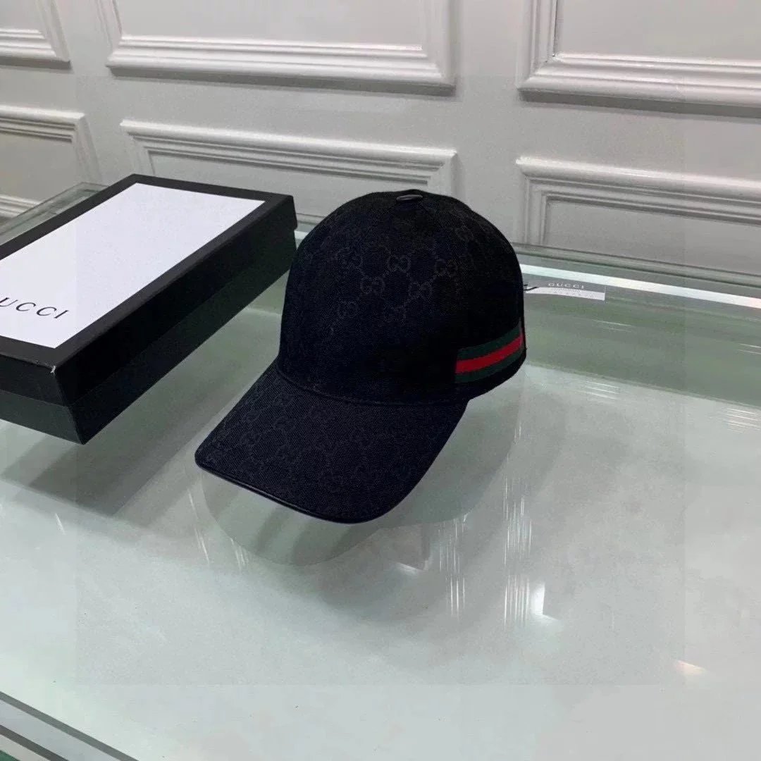 Gucci GG Monogram White Baseball Cap - 3