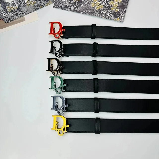 Dior Belts CD Buckle Embossed Monogram Belt product detail image 1
