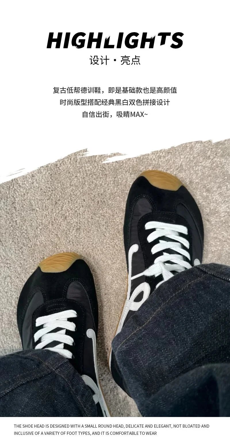 Loewe Puzzle Runner White and Gray Sneakers - 4
