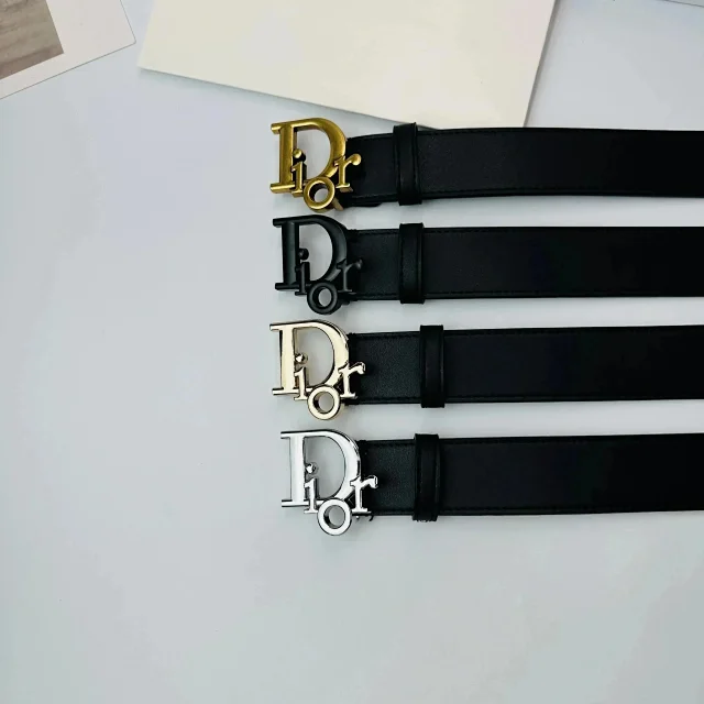 Dior Belts CD Buckle Embossed Monogram Belt product detail image 4