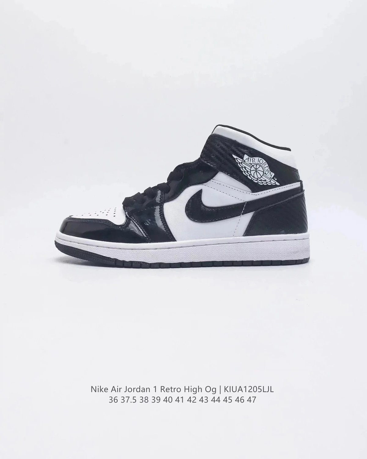 Air Jordan 1 Retro High OG 'Not For Resale' Black White Yellow Sneakers Basketball Shoes product detail 2 in Litbuy spreadsheet finds