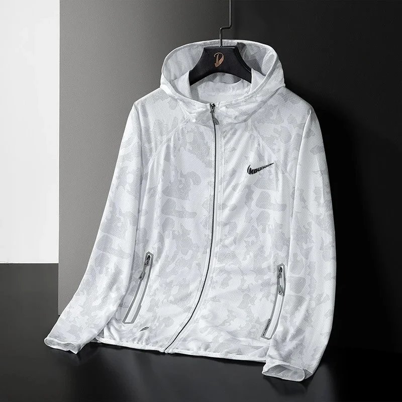 Nike Windbreaker Jacket White Pink Black Light Blue Gray Hooded Sportswear