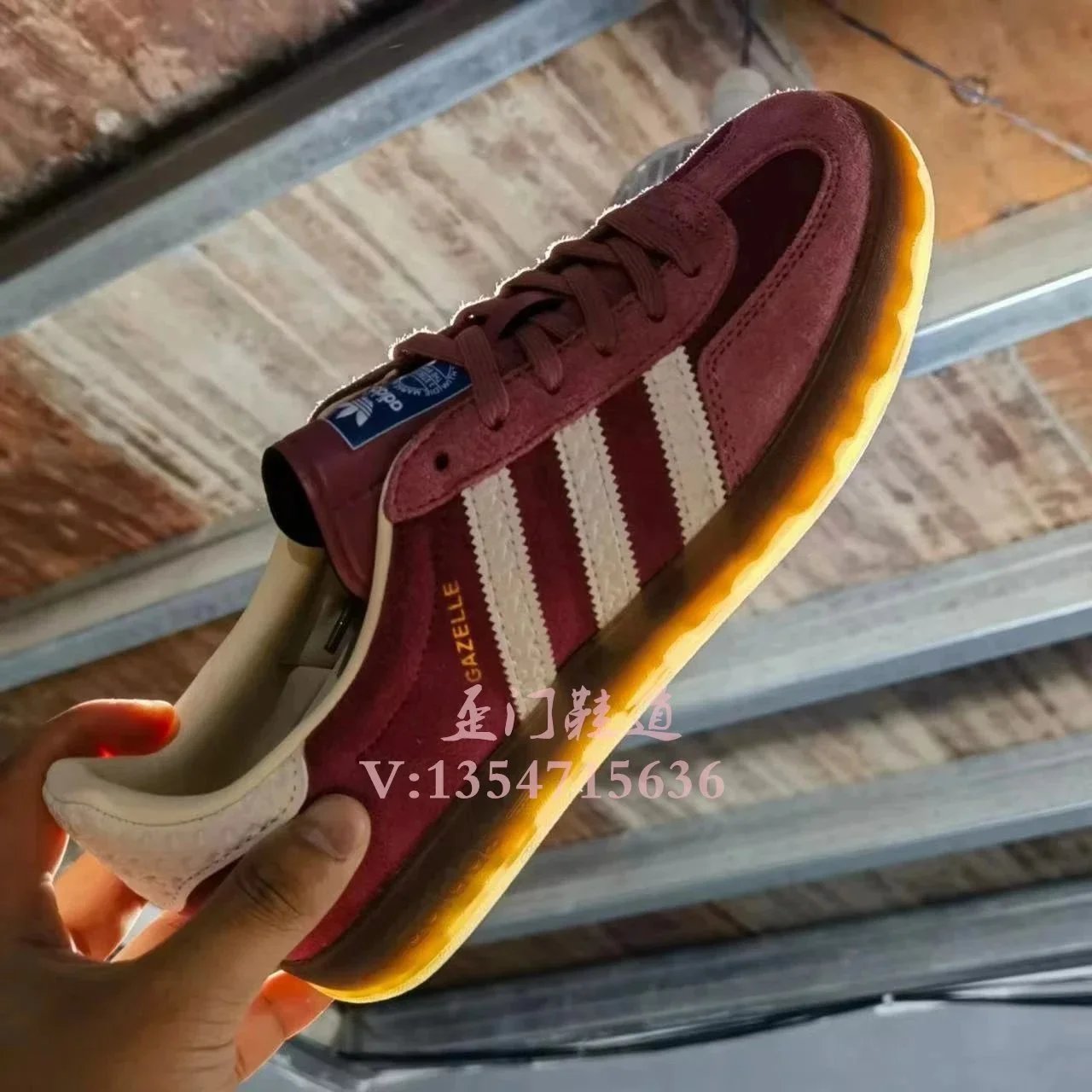 Adidas Benito White Black Gum Sole Sneakers - 3