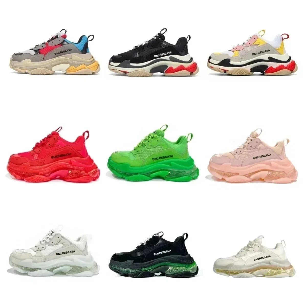 Balenciaga Triple S(27 colors)