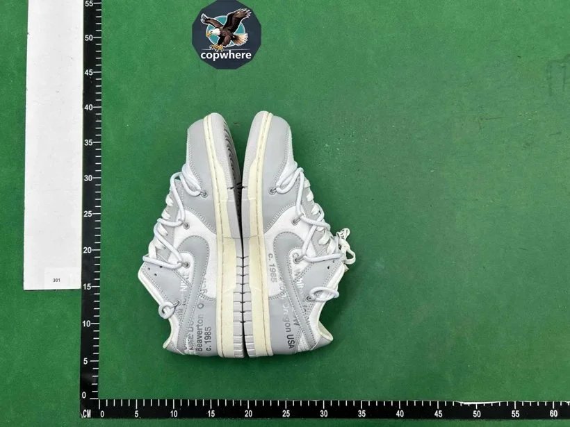 Nike Multi-colored low-top sneakers with cow print and yellow swoosh product photo 4