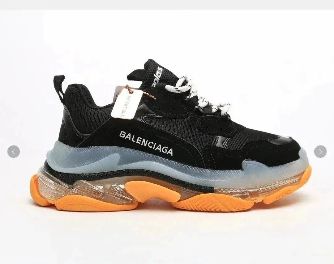 BMLRESGAVA Triple S Multicolor Chunky Sneakers