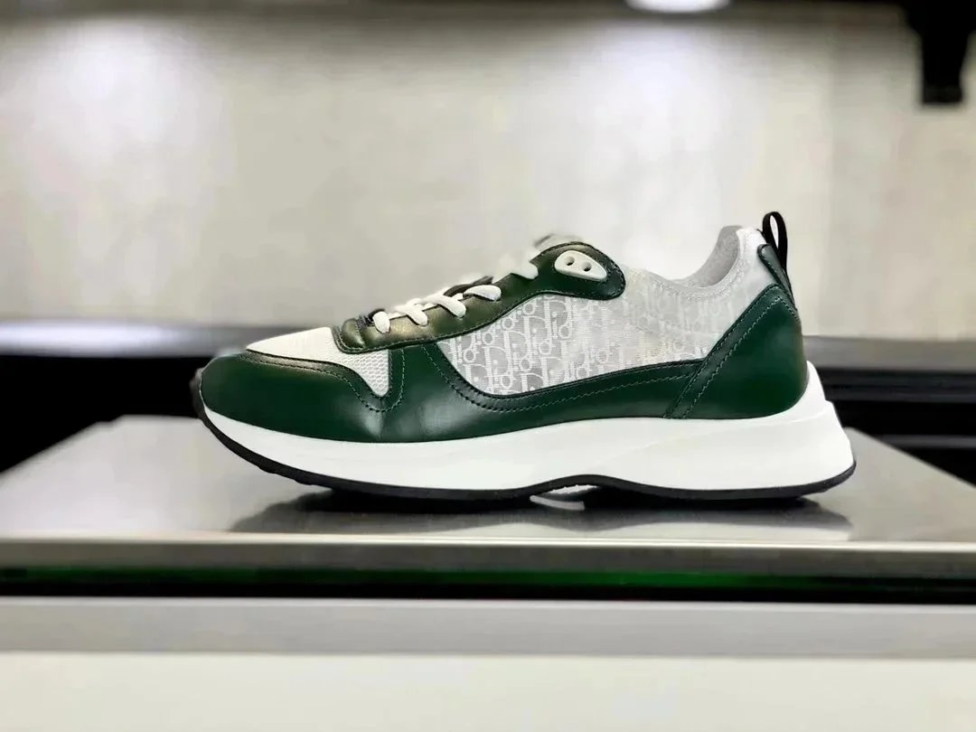 Dior B23 White Monogram Sneakers
