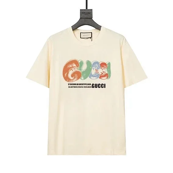 Gucci T-Shirts Logo graphic crew-neck T-shirt product detail image 7