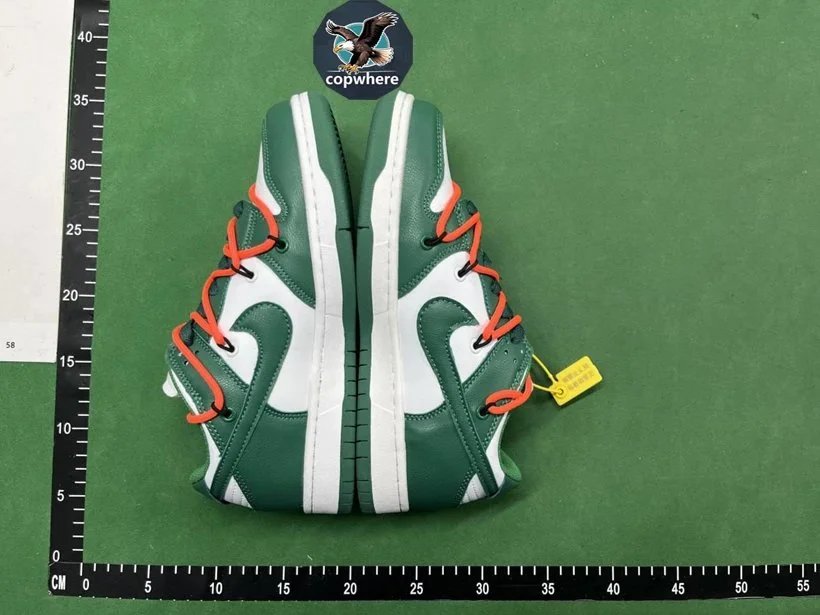 Nike Multi-colored low-top sneakers with cow print and yellow swoosh product photo 3