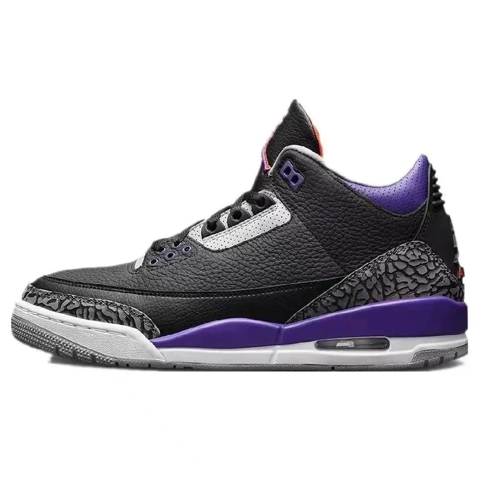 AJ3-Black and Purple