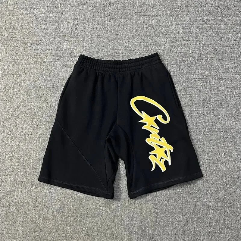 Cotton Shorts Assorted Colors Graphic Print Casual