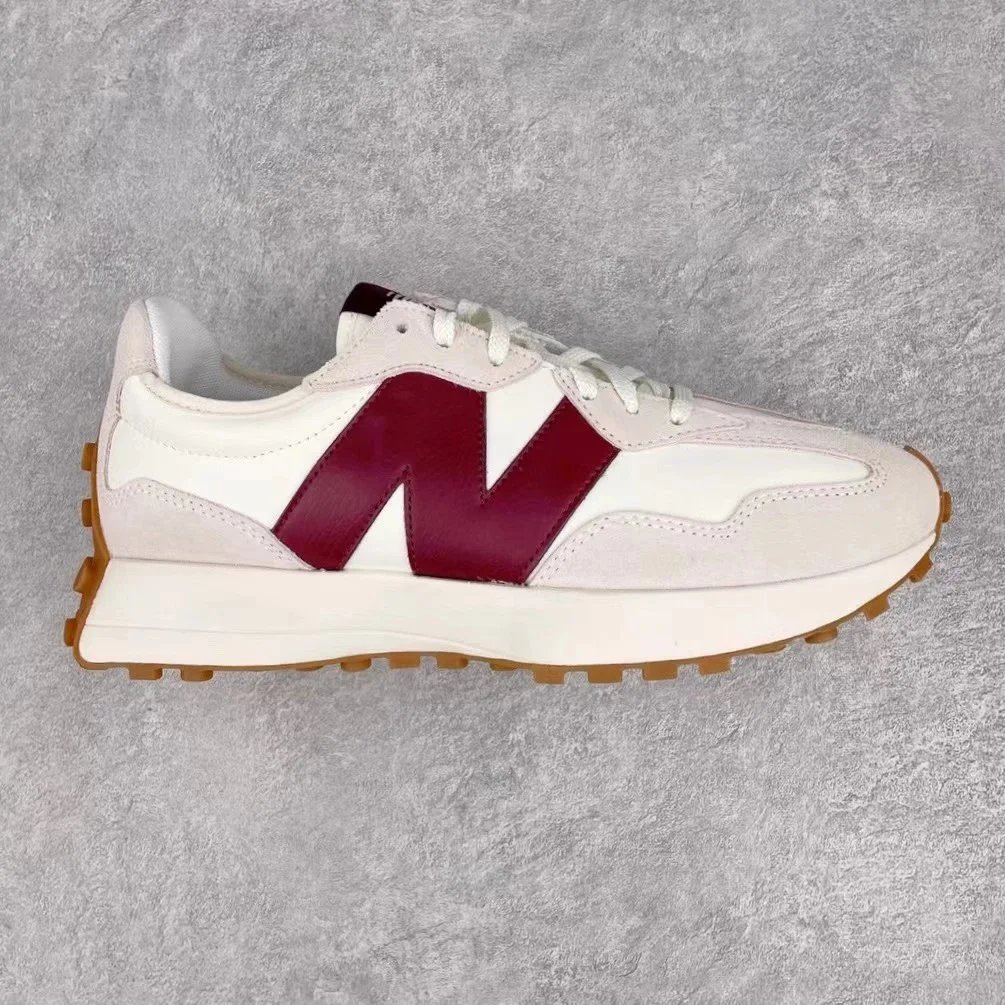 New Balance 327 White Red Sneakers - 3